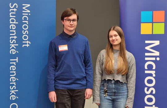 Microsoft STC 2024: Veronika Rozová a Filip Řeháček