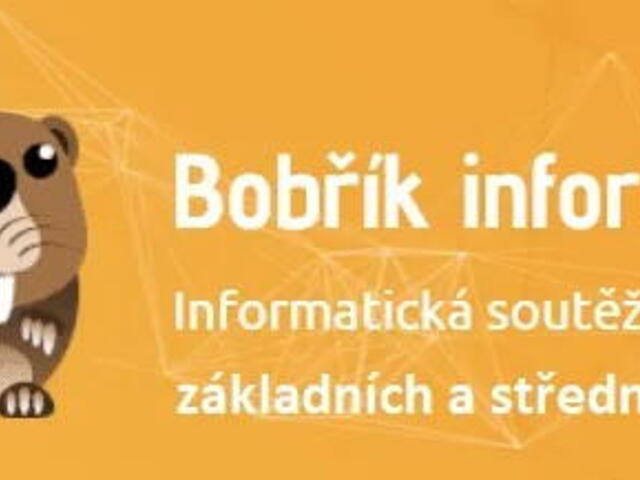 Bobřík informatiky - letos ukáže až celostátní kolo