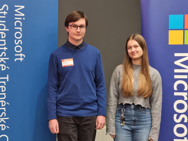 Microsoft STC 2024: Veronika Rozová a Filip Řeháček